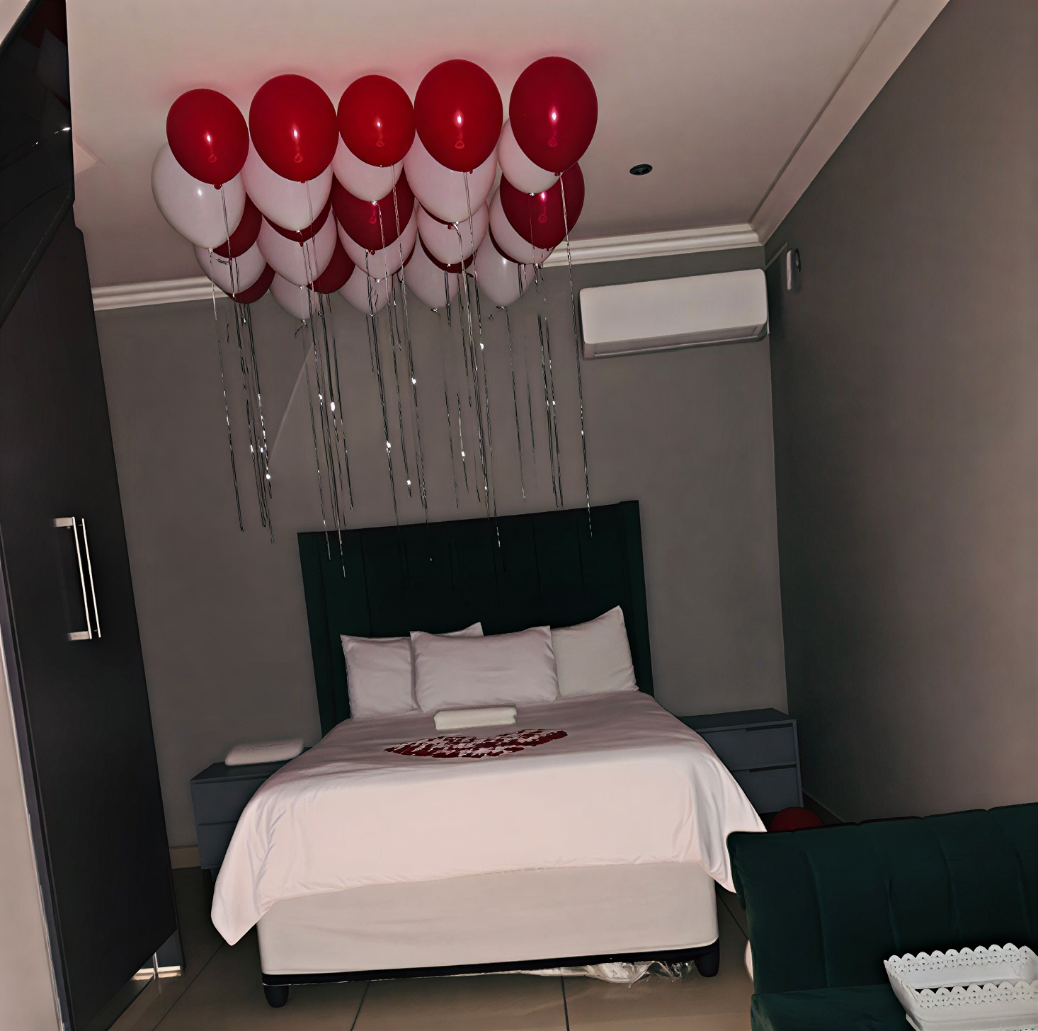 Basic decoration package for birthday party at Black Rose Guest House